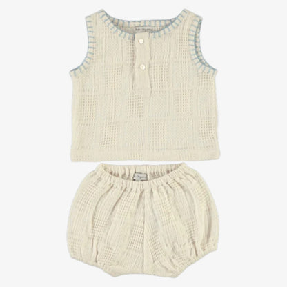 Sky Top And Bloomer - Natural