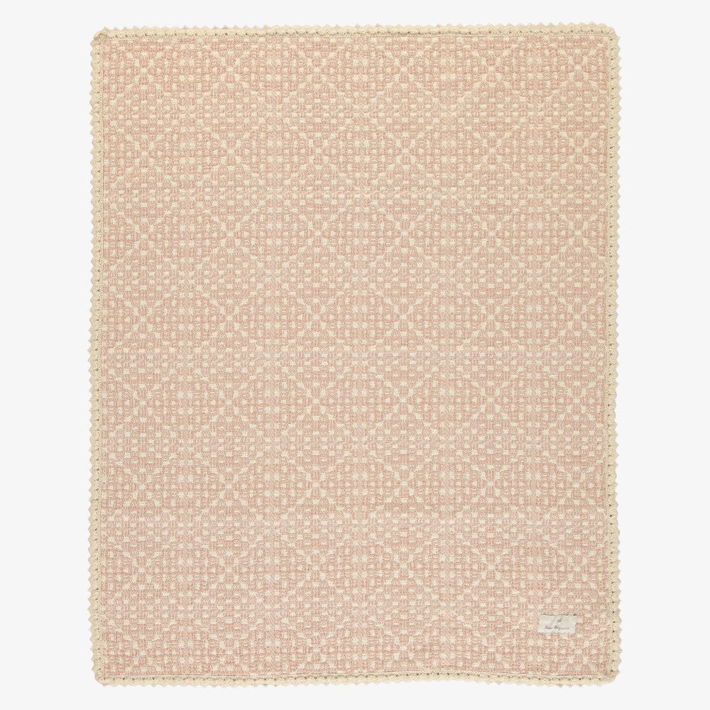 Crochet Blanket - Faded Rose