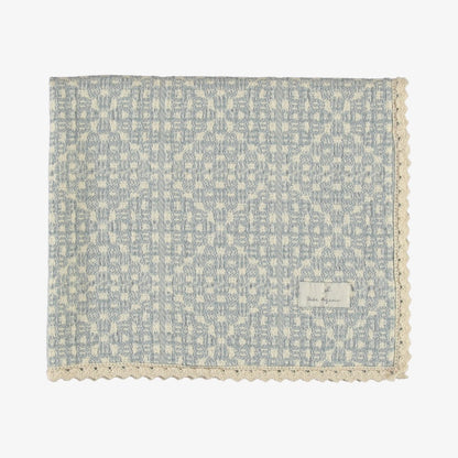Crochet Blanket - Sky Blue