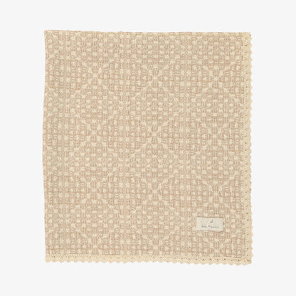 Crochet Blanket - Taupe