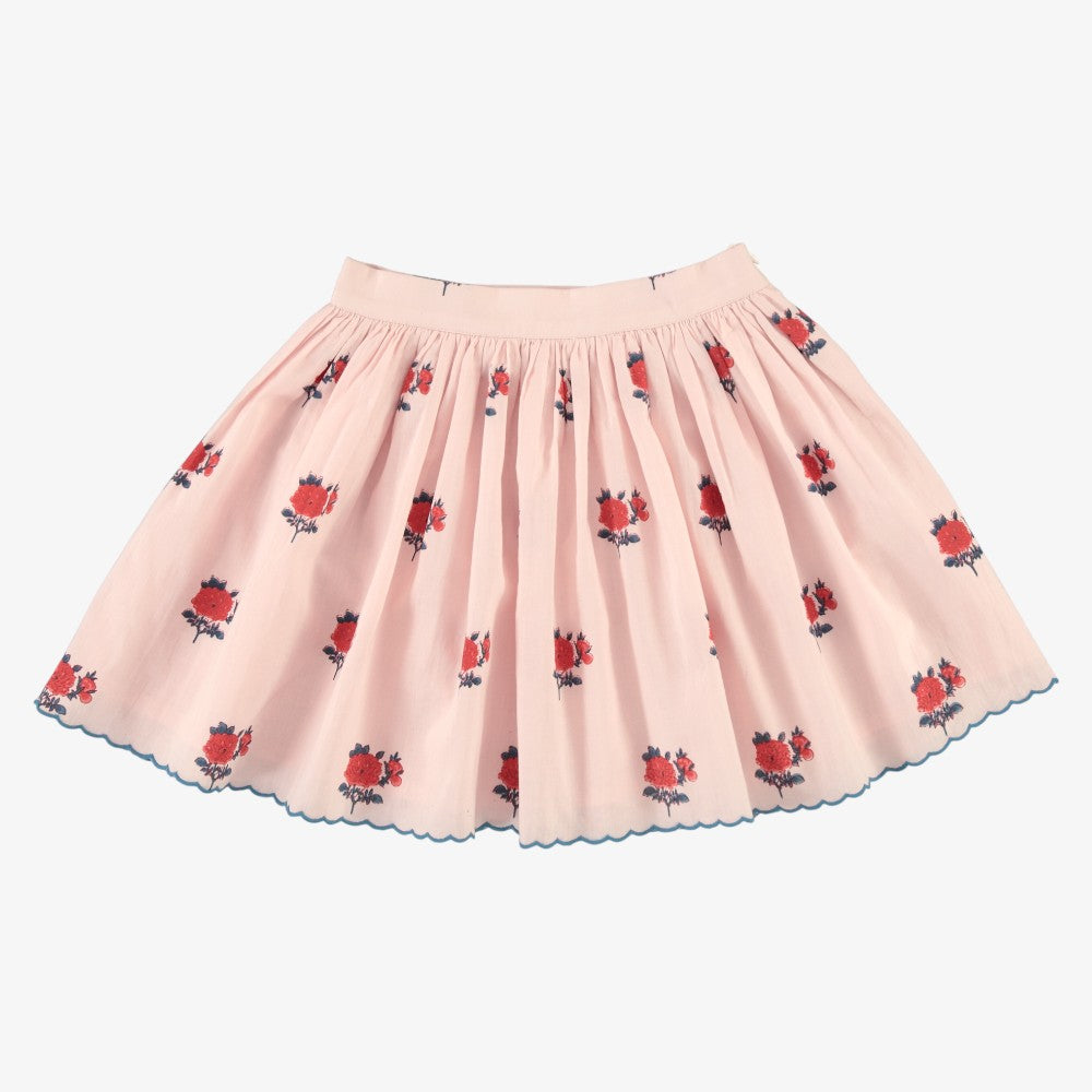 April Blouse And Skirt - Rose