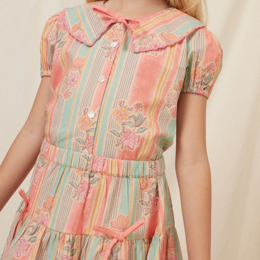 Florence Blouse And Skirt - Floral