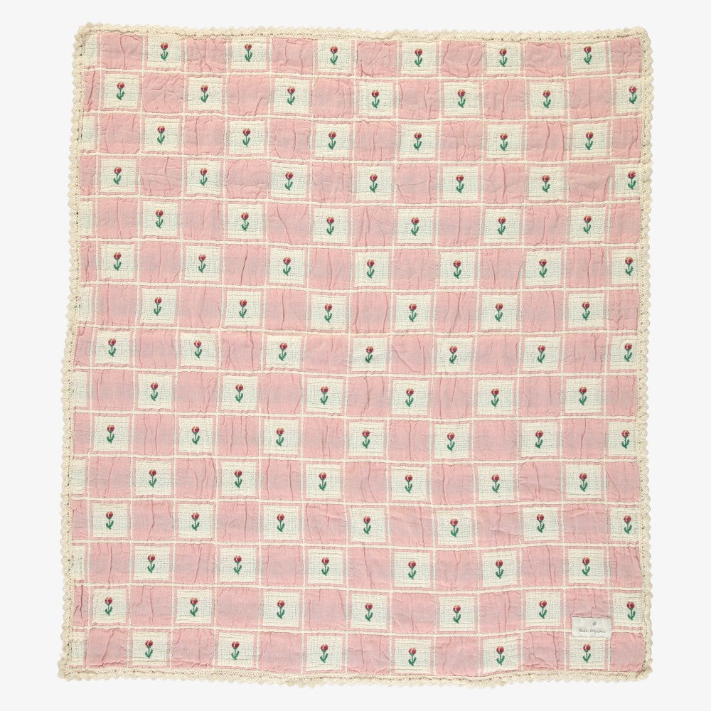 Belle Blanket - Mauve Tulip