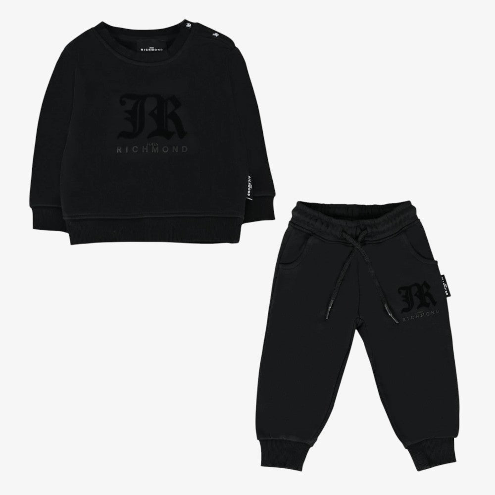 Mandis Sweatshirt And Sweatpants - Black