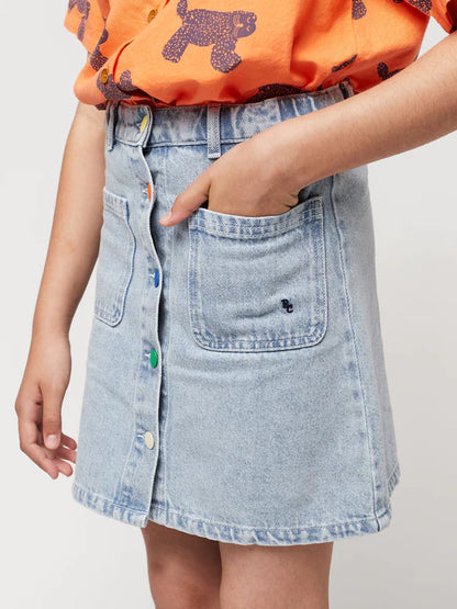 BC Denim Skirt - Light Blue