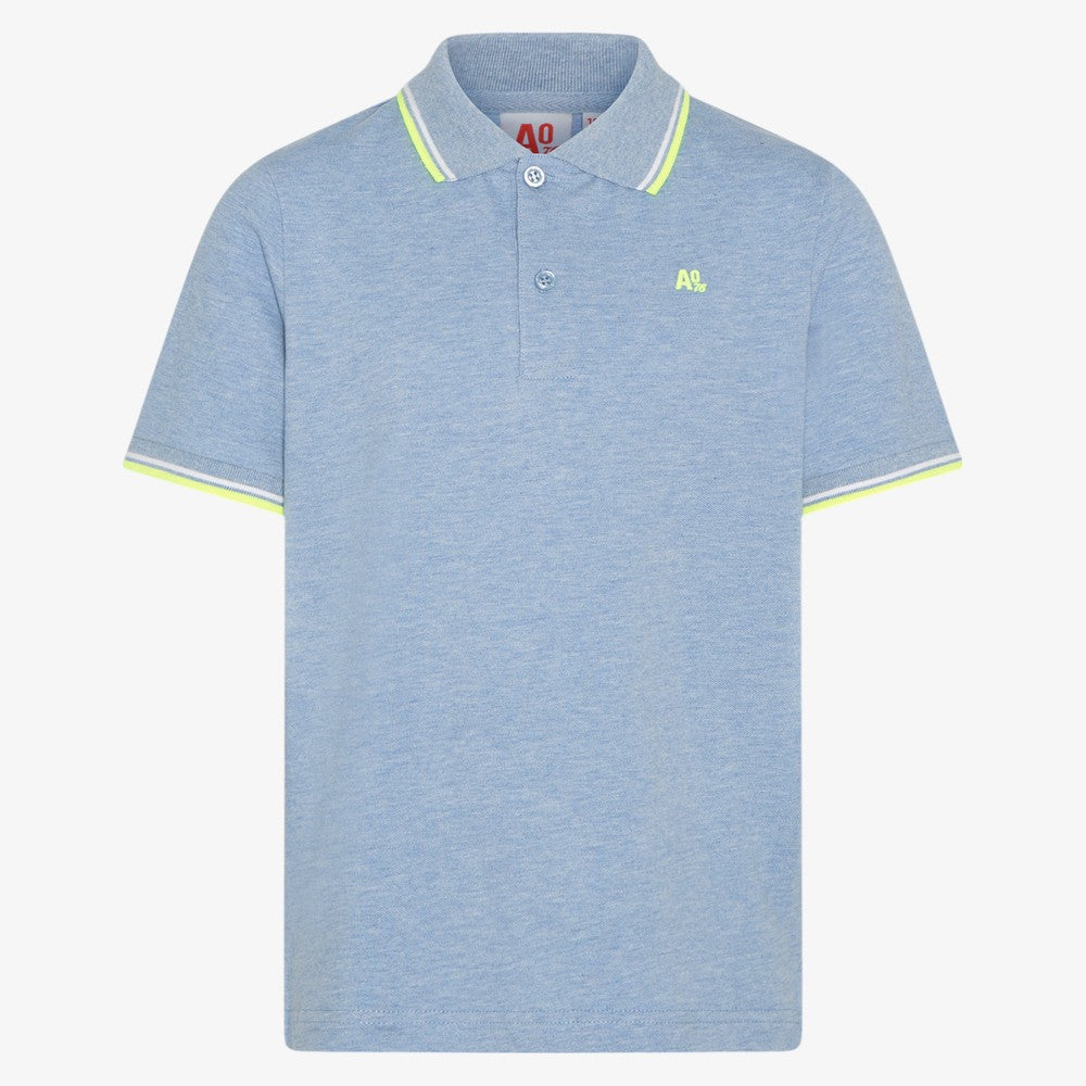 Carter Polo - Heather Blue