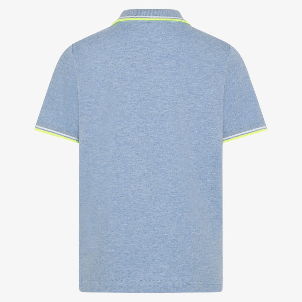 Carter Polo - Heather Blue