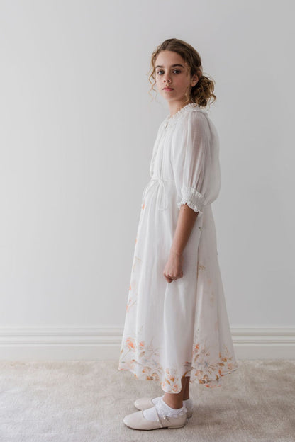 Linen Dress - Floral