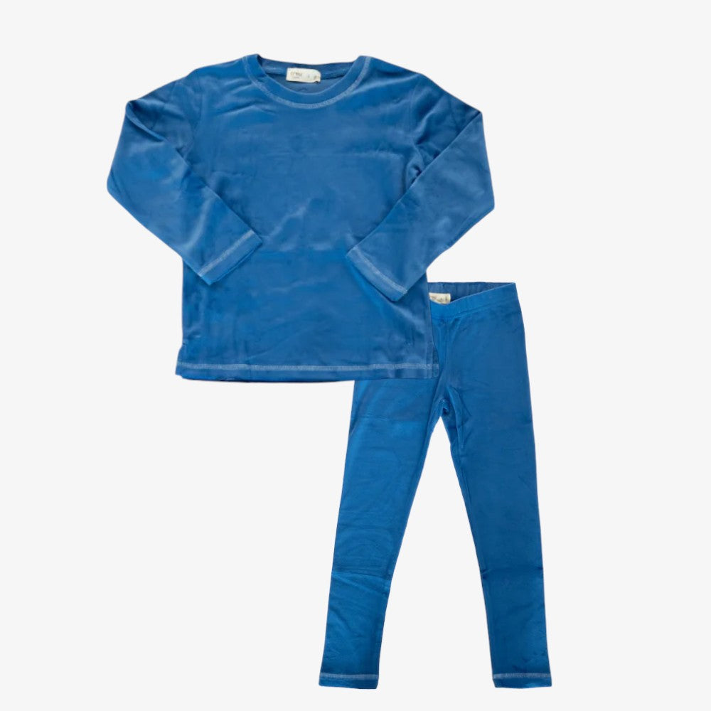 Velour Loungewear - Blue