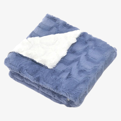 Zigzag Blanket - Blue