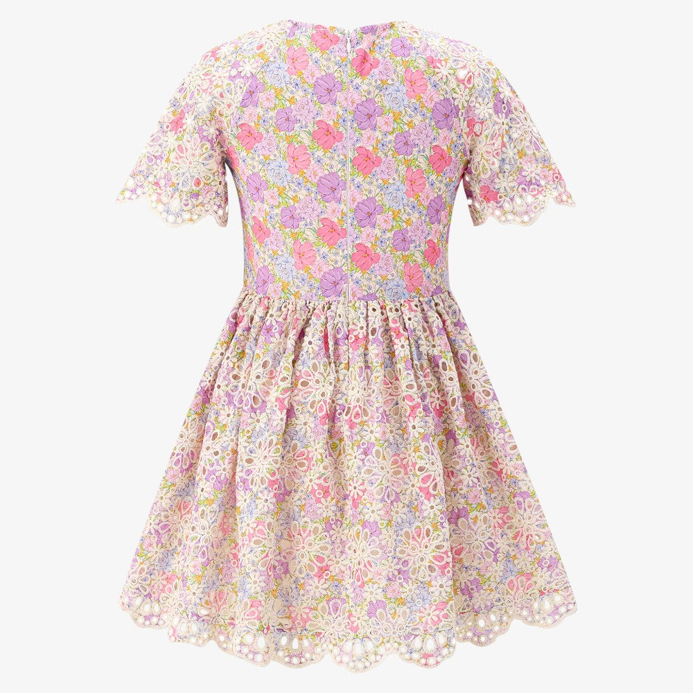 Charlotte Embroidered Dress - Floral