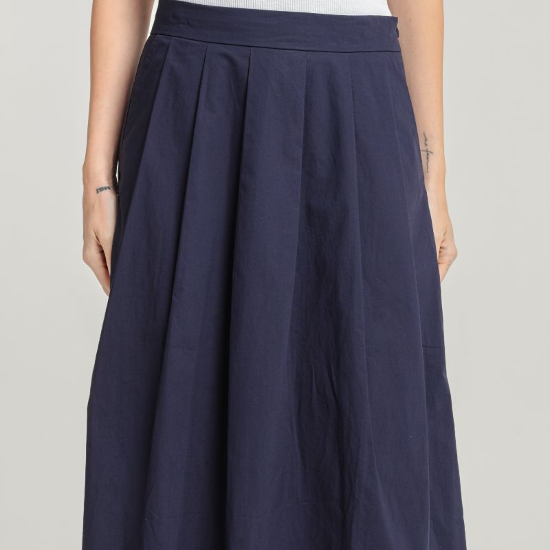 Jopeli Pleated Skirt - Blue