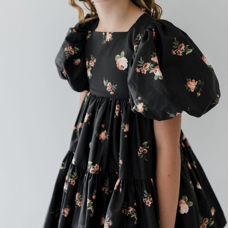 Poplin Dress - Rosebud