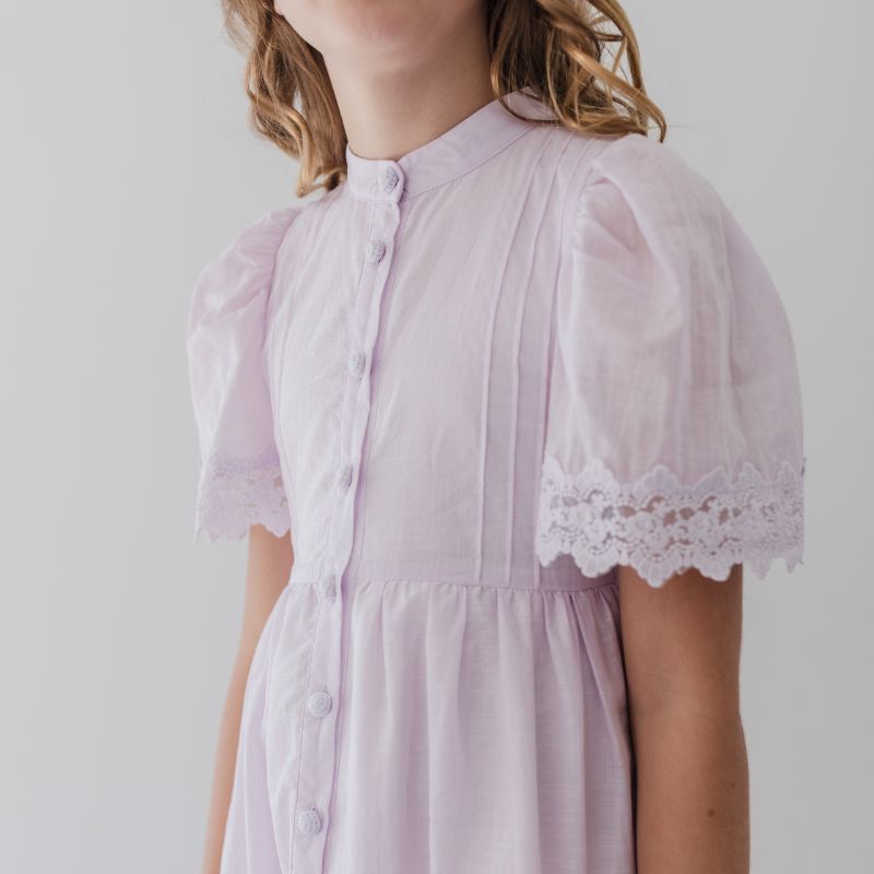 Lace Dress - Lilac