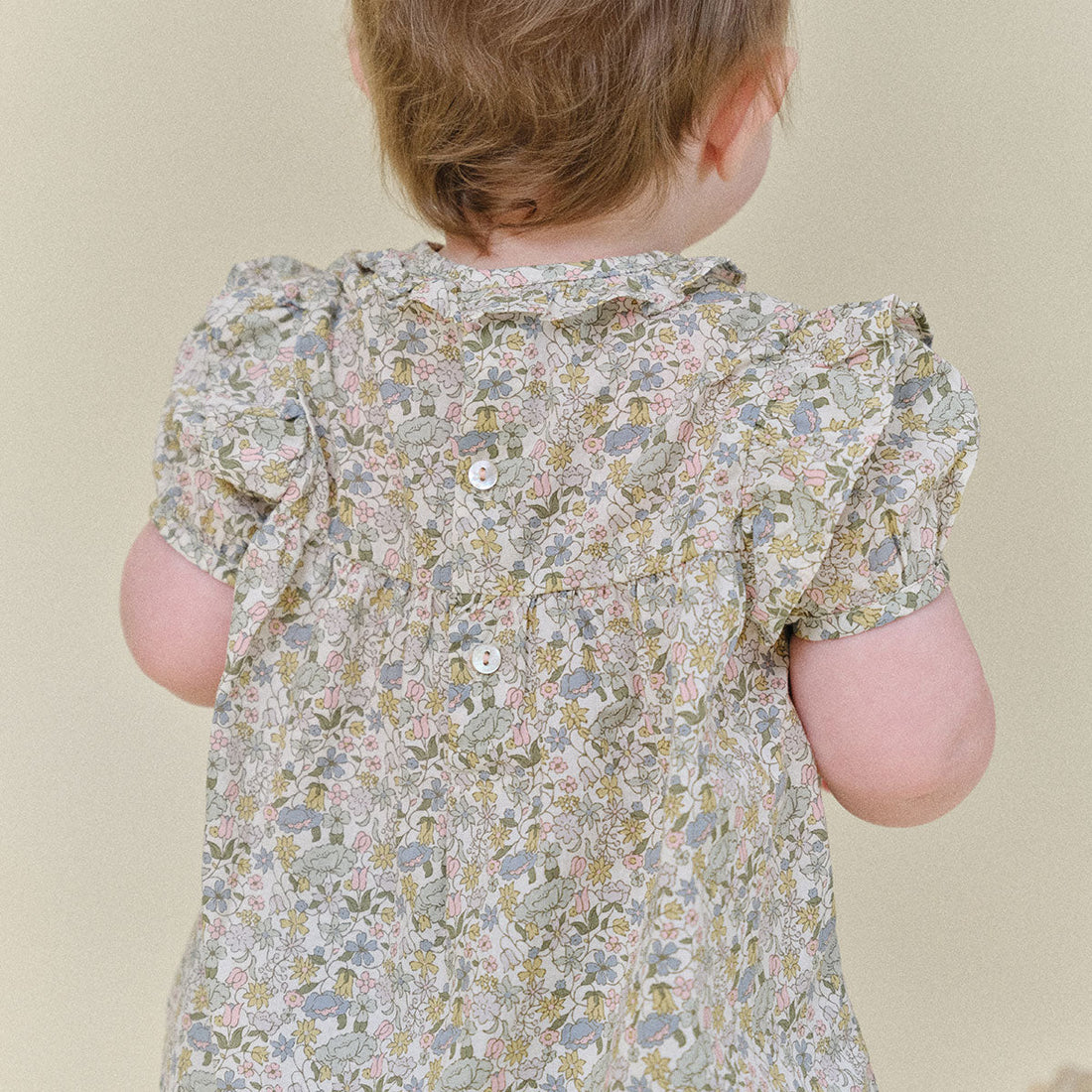 Riley Frill Blouse - Cream