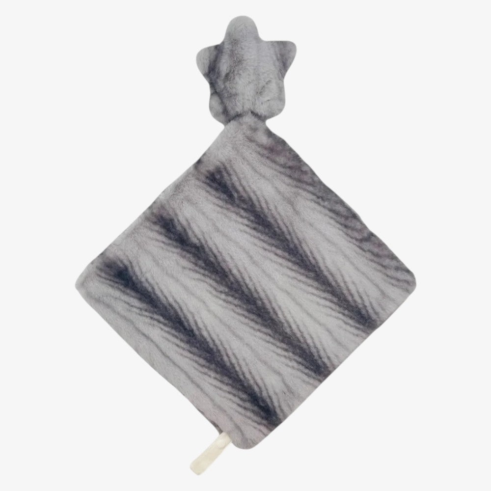 Chevron Plush Lovey - Blue