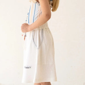 Lmn3 Skirt - Natural White