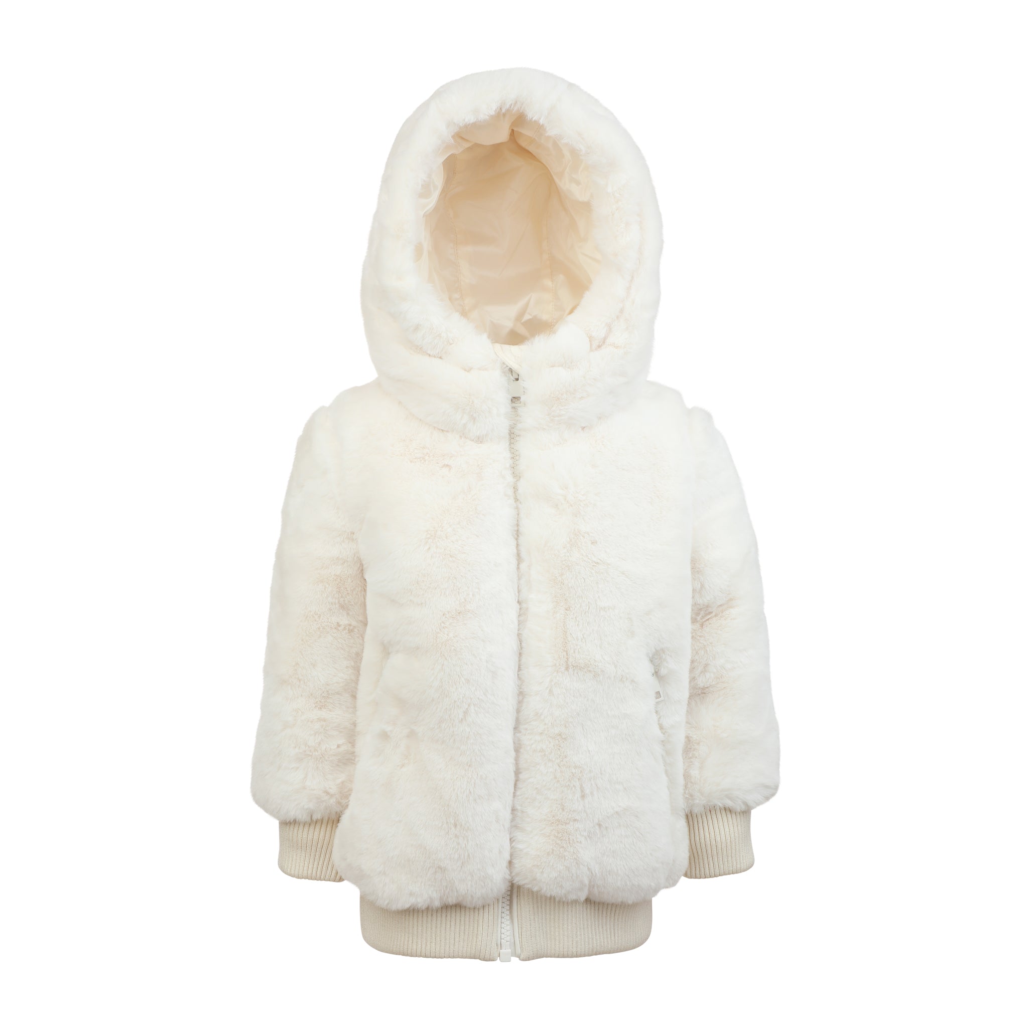 Pramie Fur Jacket - Ivory