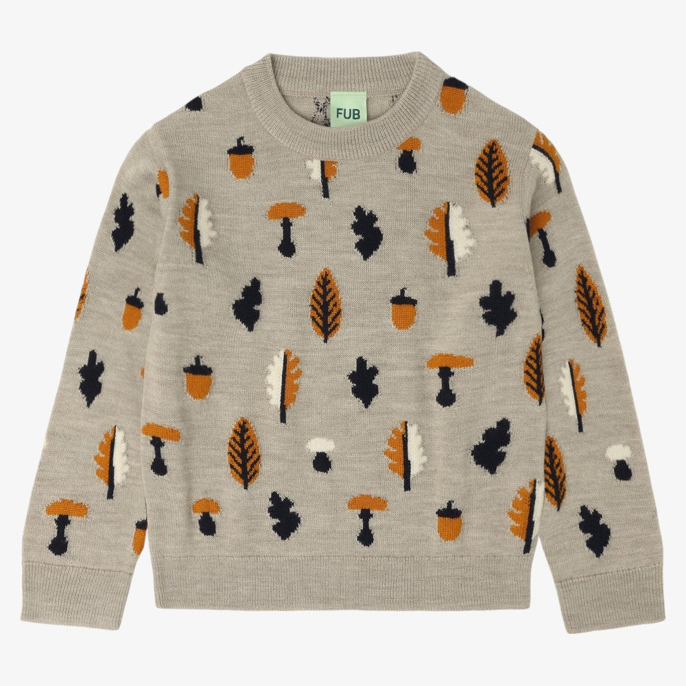 Jacquard Sweater - Oat