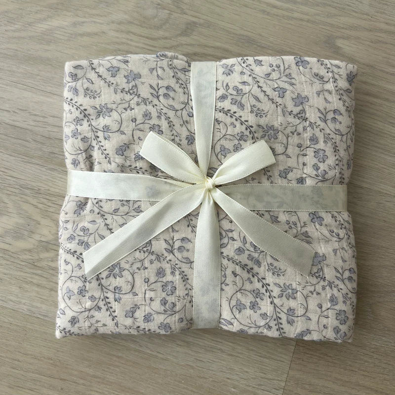 Muslin Blanket - Bluebell Heirloom