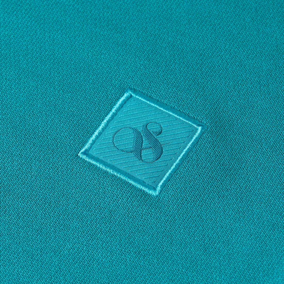 Logo Badge Sweatshirt - Teal