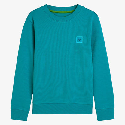 Logo Badge Sweatshirt - Teal