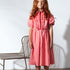 Aeolian Dress - Coral Checks
