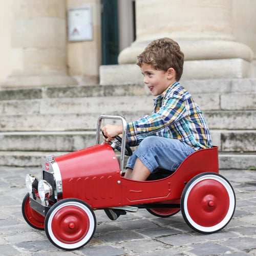 Baghera Ride-On Classic Pedal Car - Red