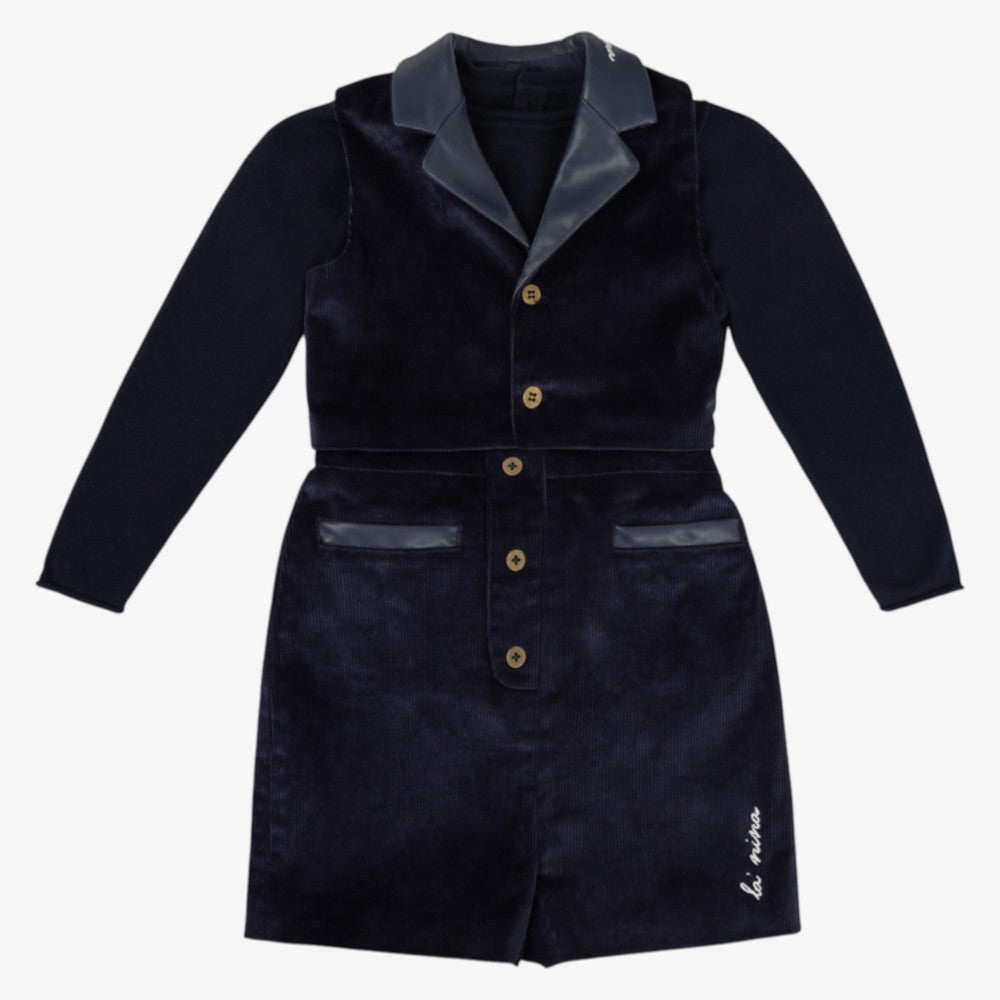 Cord 3 Piece Set - Navy