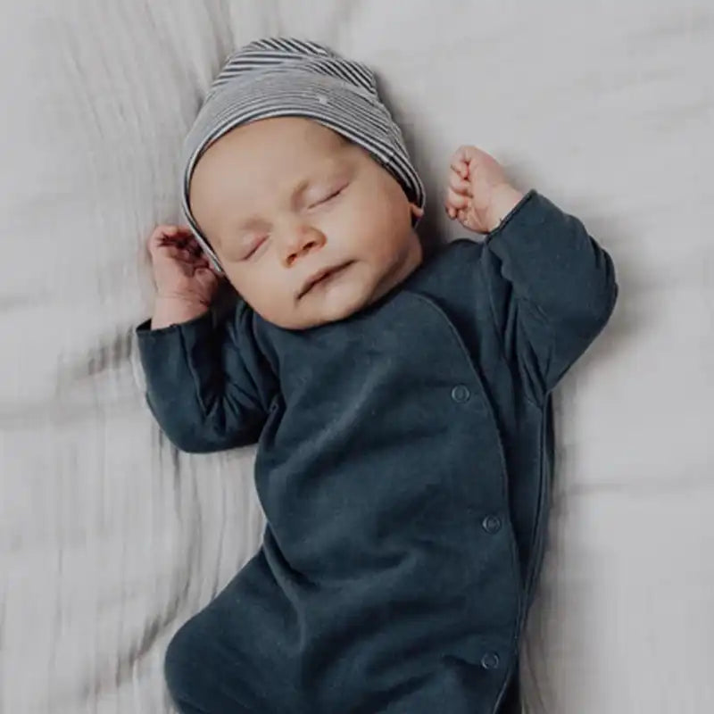 Gots Beanie - Blue Grey