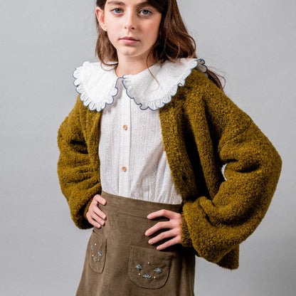 Corduroy Skirt - Khaki