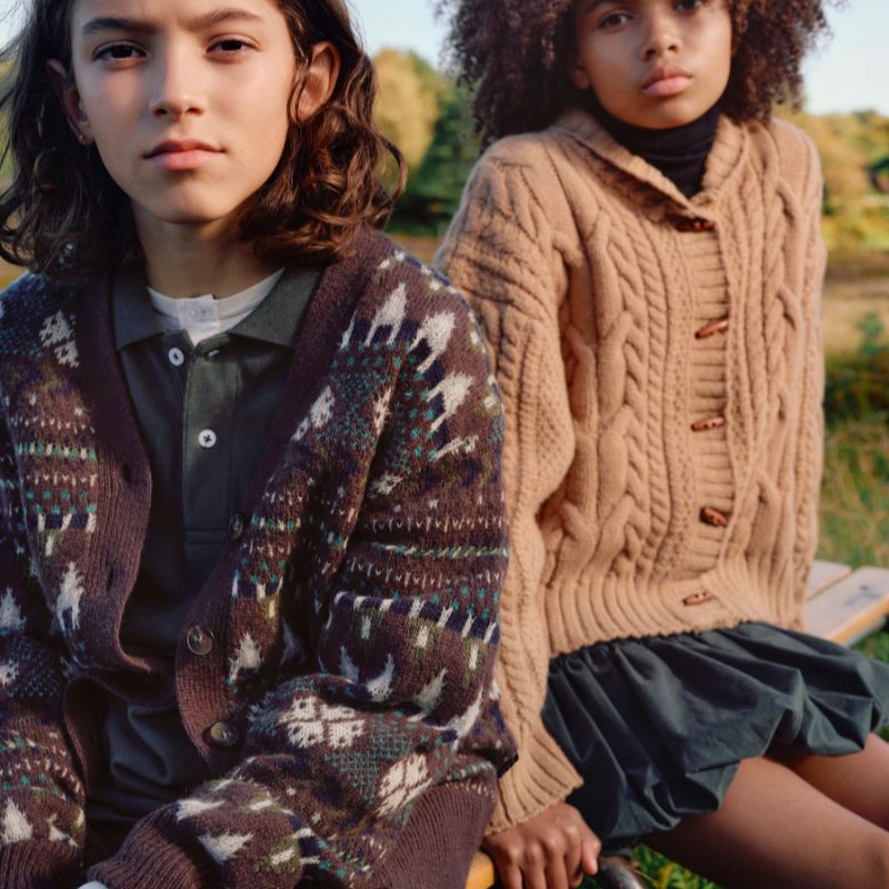 Bertel Cardigan - Brown