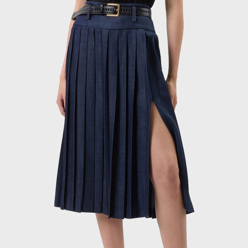 Goswinny Skirt - Denim Blue