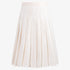 Pleat Woven Skirt - White
