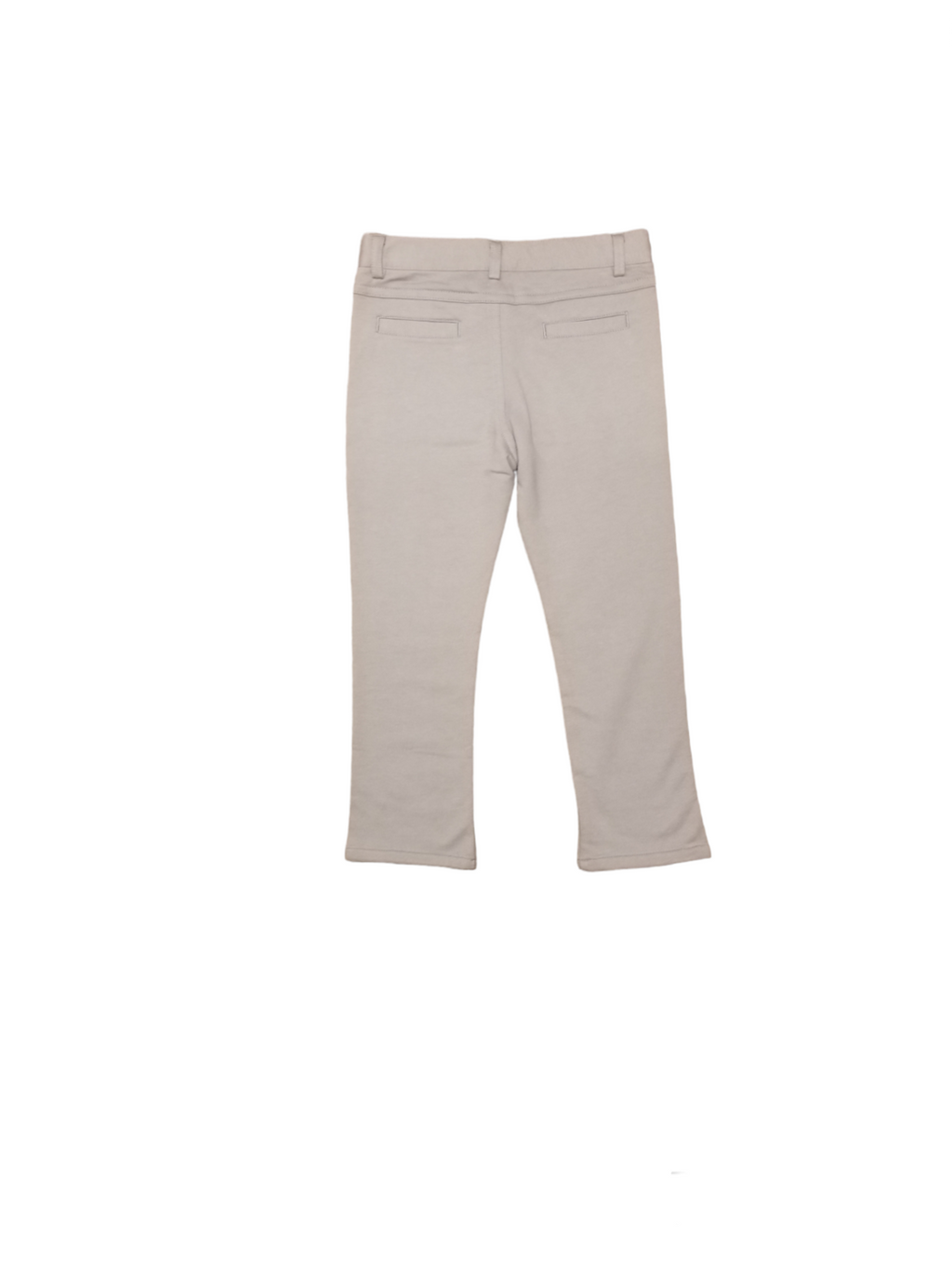 Slim Knit Pants - Light Grey