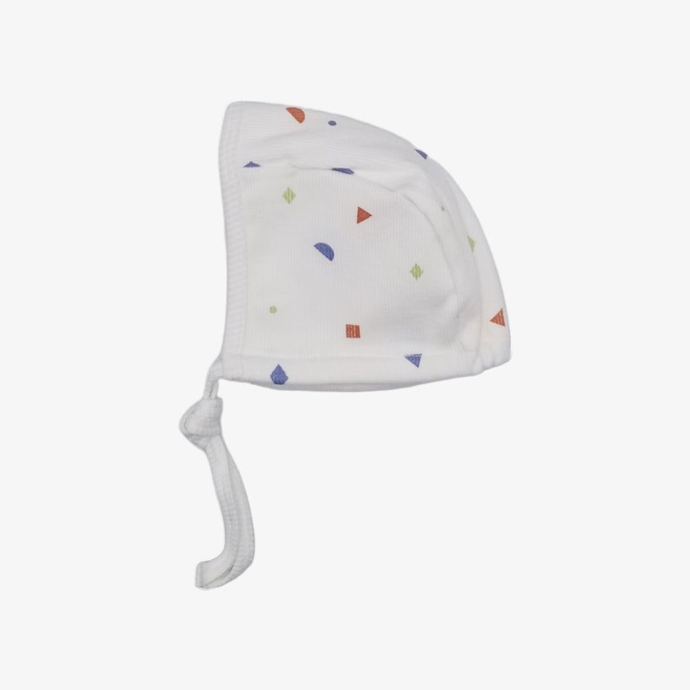 Shapes Rib Bonnet - Ivory