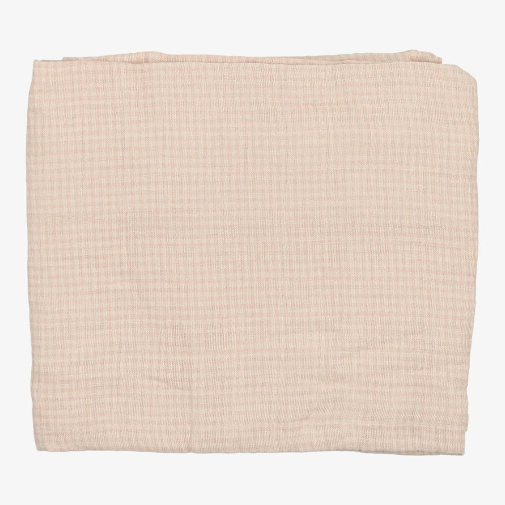 Swaddle - Blush Check