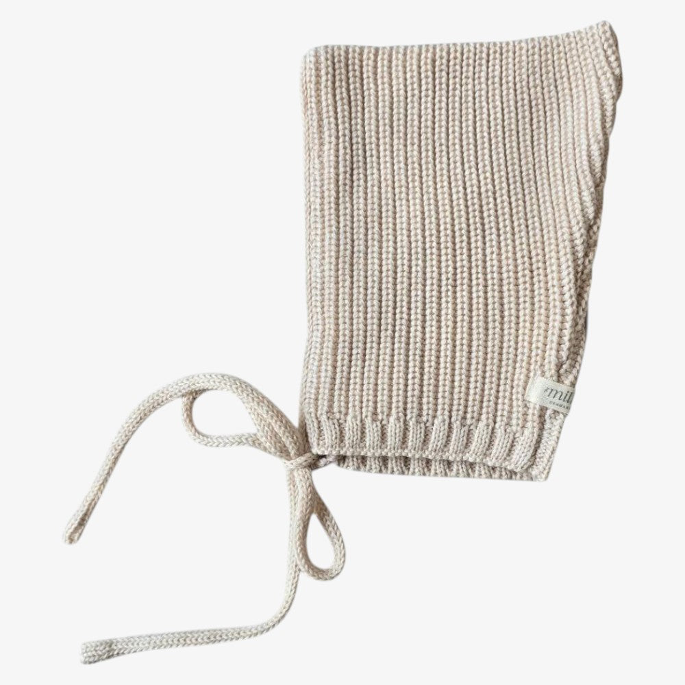 Knit Bonnet - Sand
