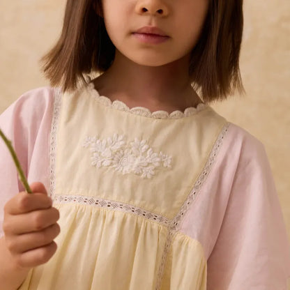 Bloom Dress - Pink &amp; Yellow