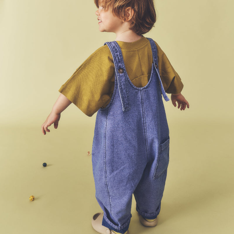 Overdye Romper - Lilac