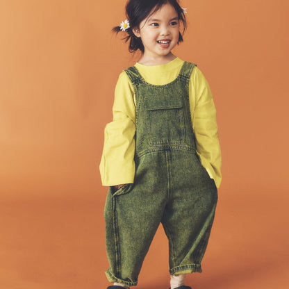 Overdye Romper - Green