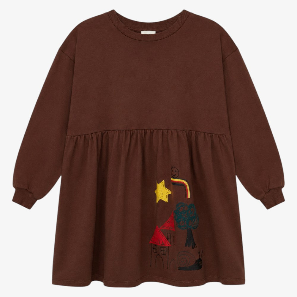 City Mayor Dress - Brown
