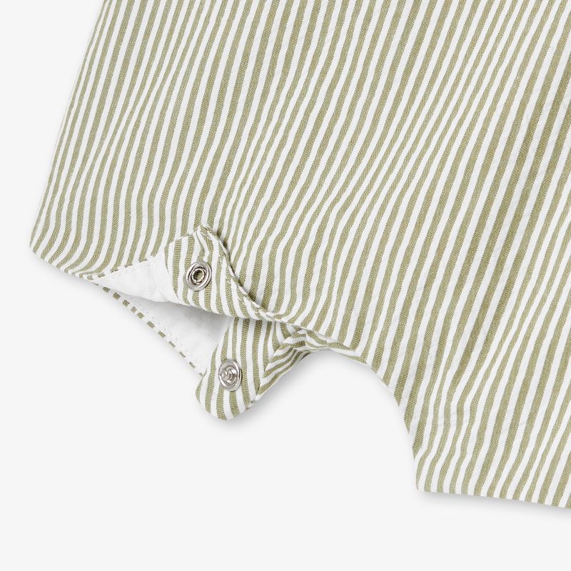 Botanique Romper - White &amp; Green