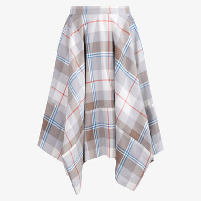 Geometric Skirt - Check