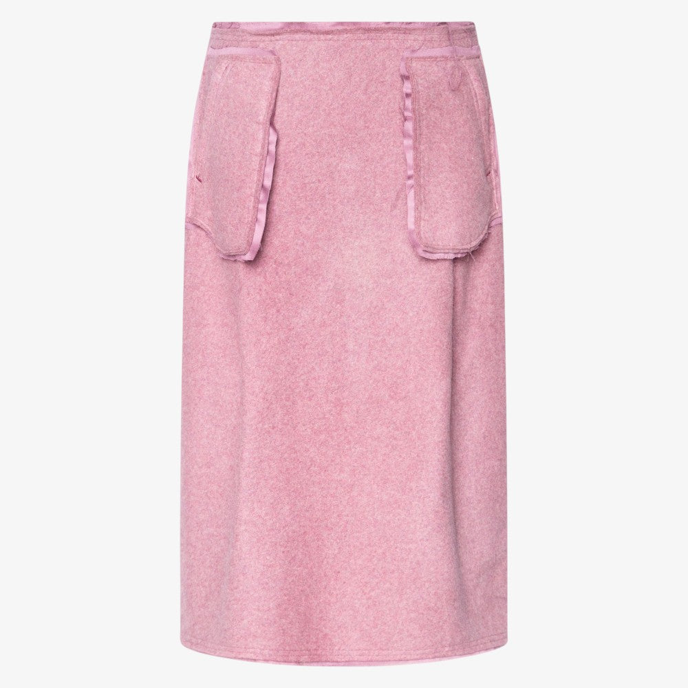 Fleece Skirt - Ruby