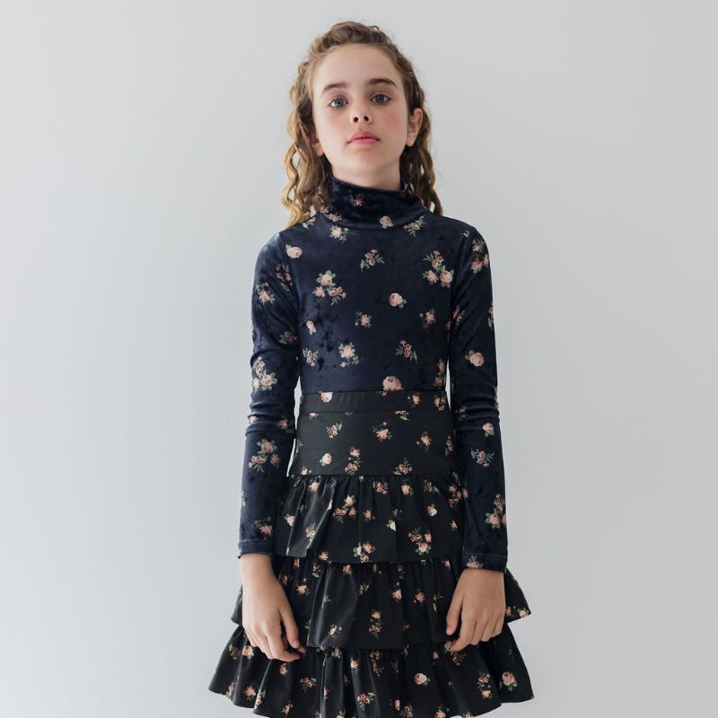 Print Top - Rosebud