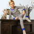 Leopard Loungewear Set - Blue