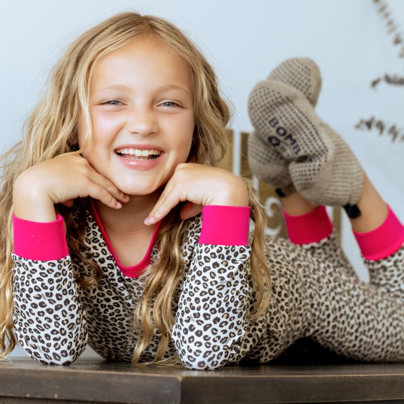 Leopard Loungewear Set - Pink