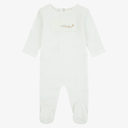 Velour Patch Take Me Home Set - Ivory&amp;gold
