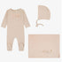Velour Patch Take Me Home Set - Pink